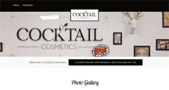 Desktop Screenshot of cocktailcosmetics.co.uk