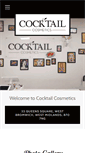 Mobile Screenshot of cocktailcosmetics.co.uk